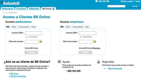 sabadell altea|Accès à des clients BS Online